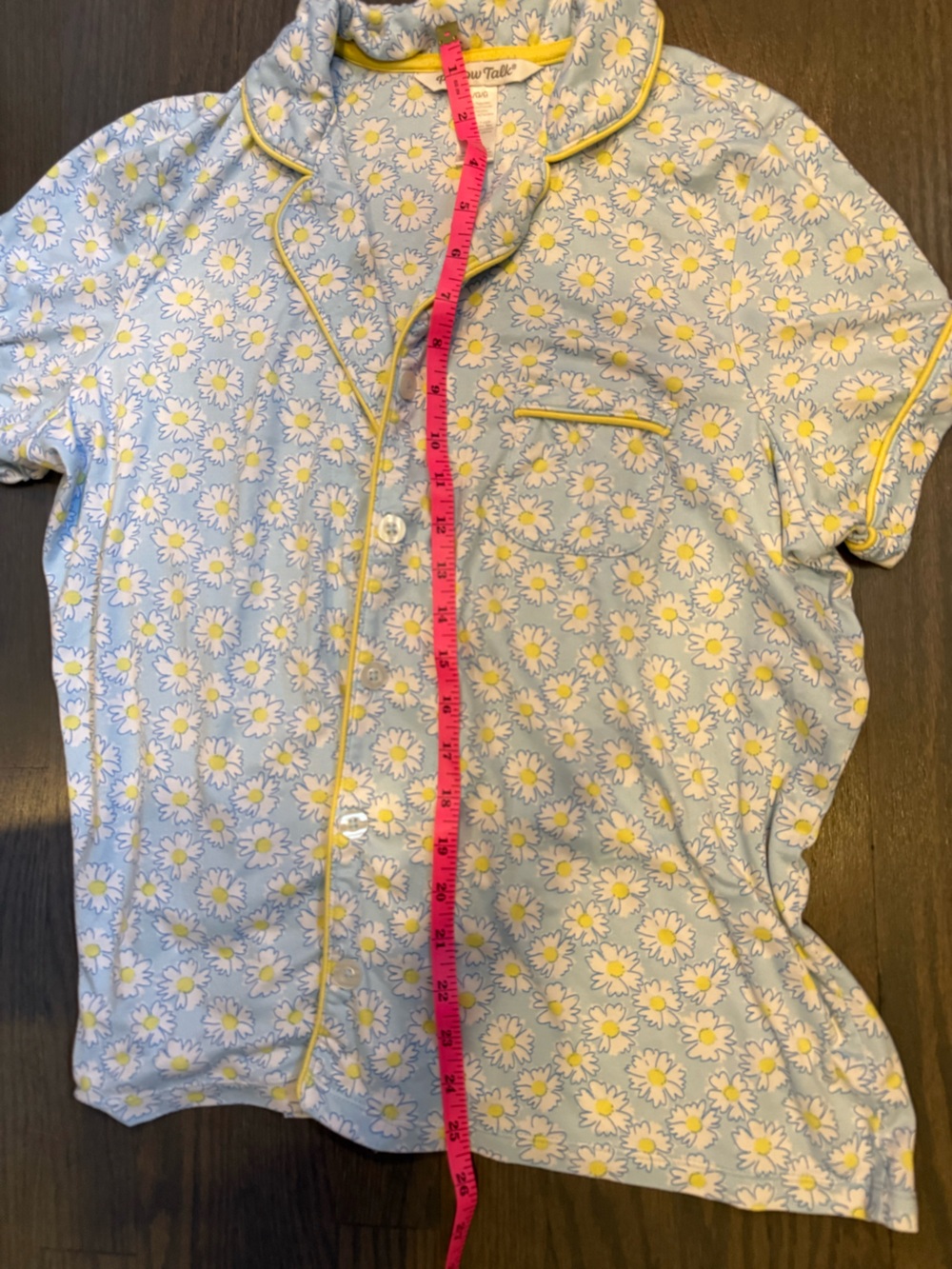 Yellow Daisy Pajama Set - Soft Floral Sleepwear NWOT - Picture 5 of 5